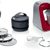 Serie 4 Keukenmachine MUM 5 1000 W Rood, Zilver