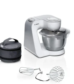 Serie 4 Keukenmachine MUM 5 1000 W Wit, Zilver