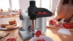 Serie 4 Keukenmachine MUM 5 1000 W Zilver, Donker zilver