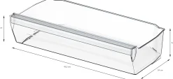 Serie 6 Onderbouw koelkast met vriesvak 82 x 59.8 cm Vlakscharnier met SoftClose