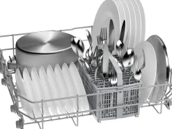Serie 2 Onderbouw vaatwasser 60 cm Geborsteld staal