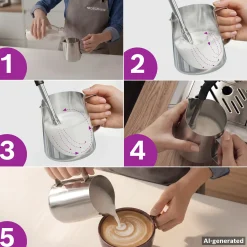 Serie 4 Semi Automatic Coffee Maker HomeCafé RVS