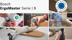 Serie 8 Staafmixer ErgoMaster 1500 W Roestvrij staal