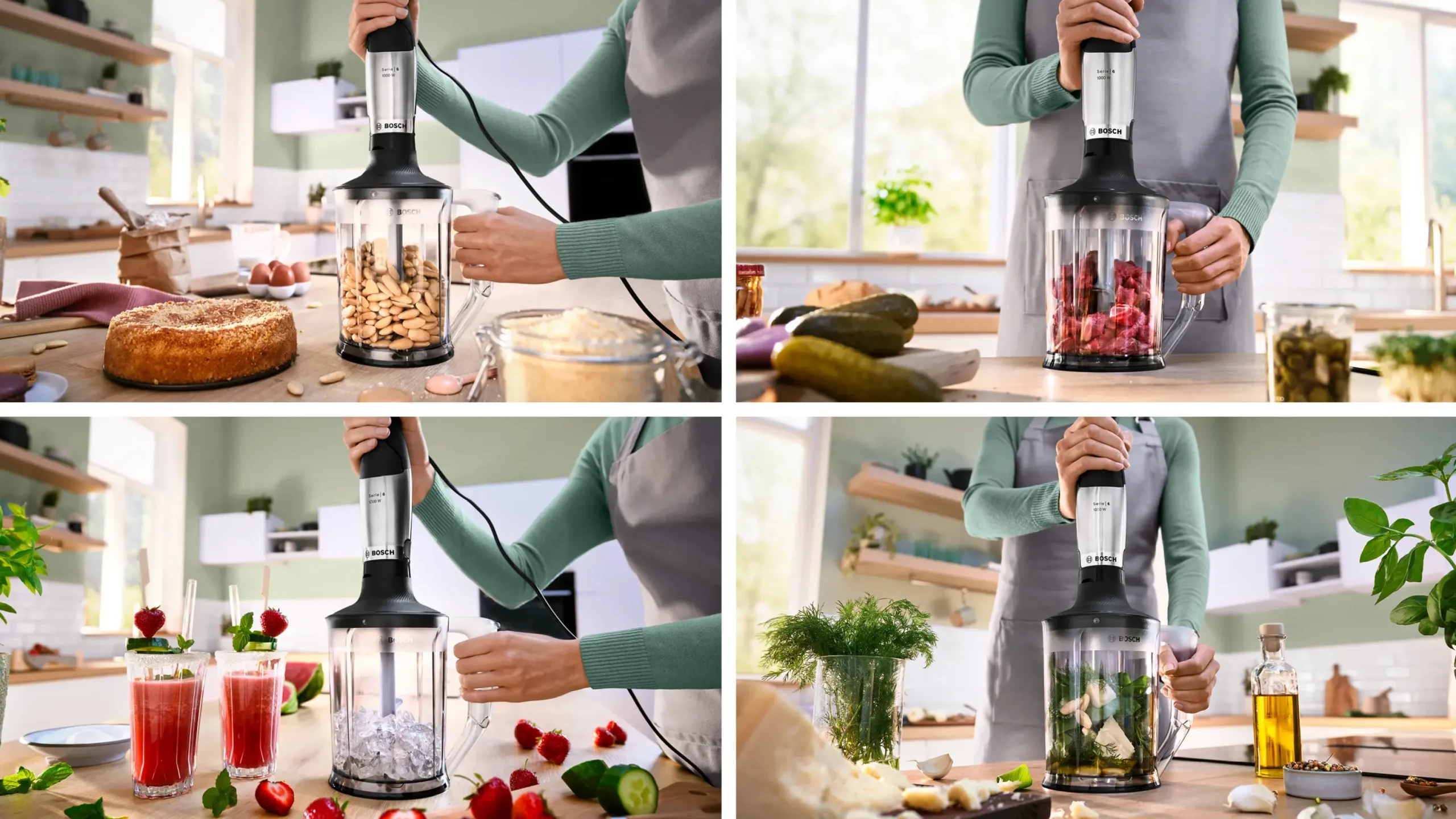 Serie 6 Staafmixer ErgoMaster 1000 W Roestvrij staal