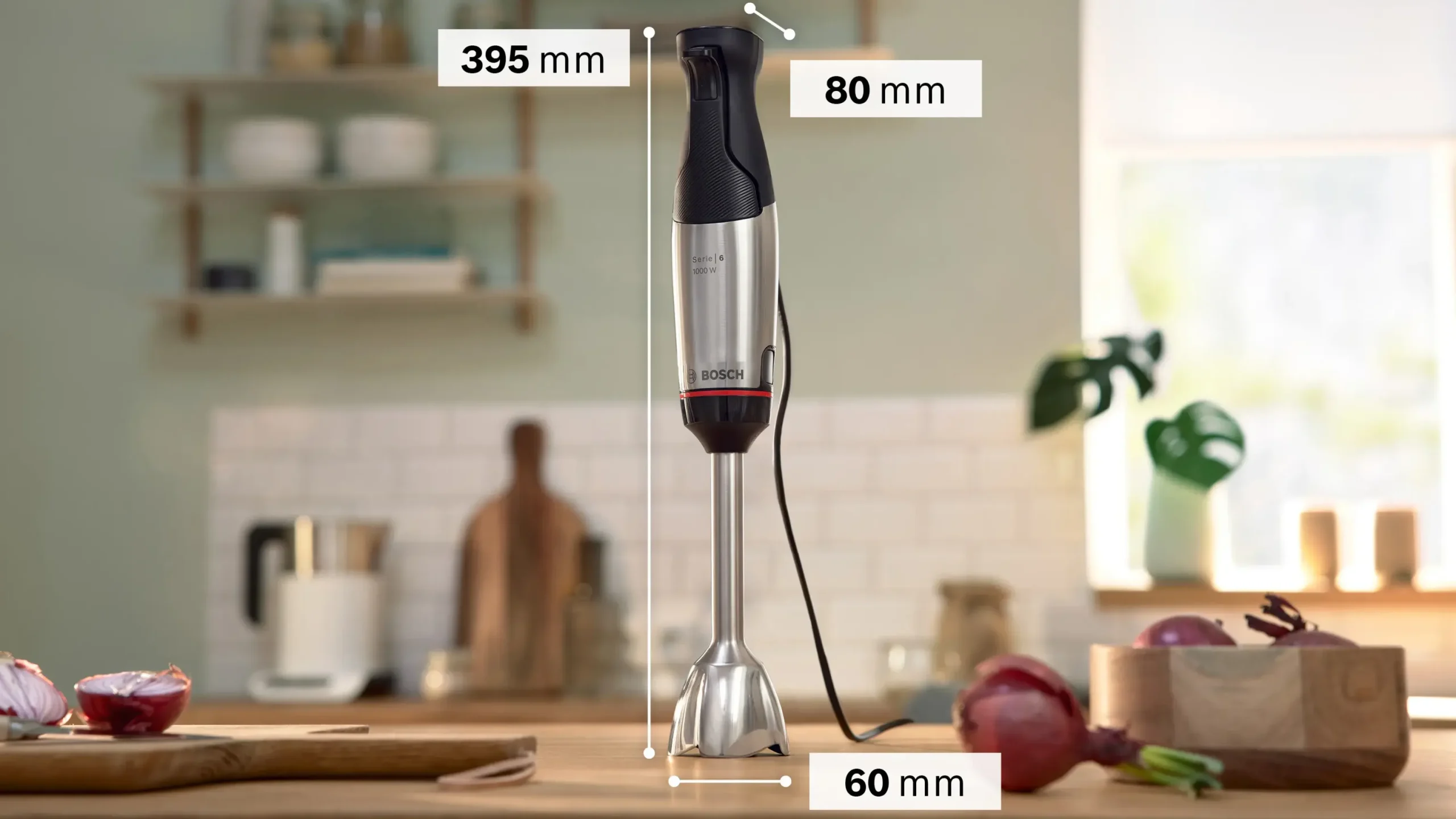 Serie 6 Staafmixer ErgoMaster 1000 W Roestvrij staal