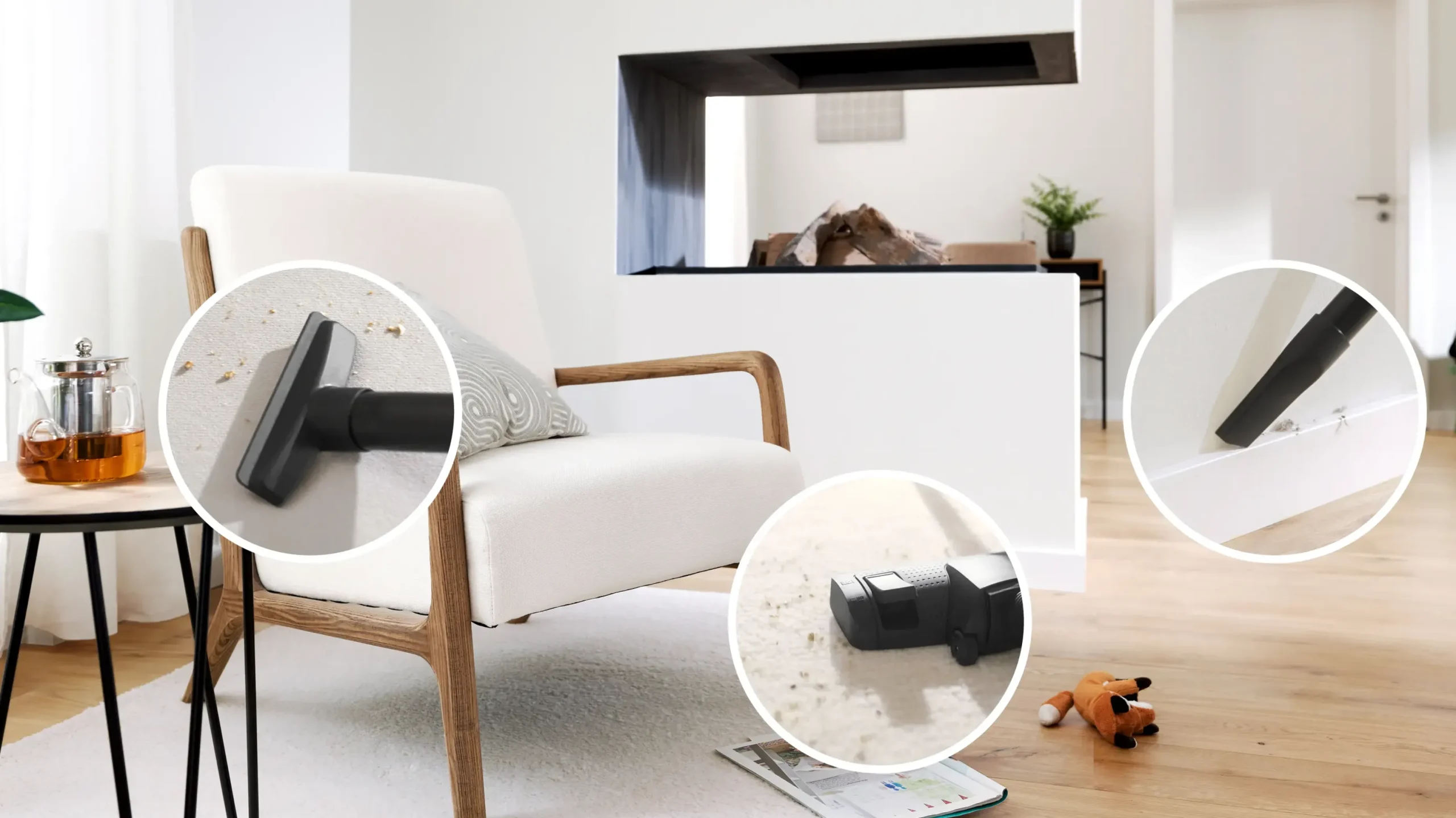 Serie 4 Stofzuiger met zak ProAnimal Rood