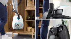 Serie 4 Stofzuiger met zak ProHygienic Wit