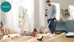 Serie 4 Stofzuiger met zak ProHygienic Wit