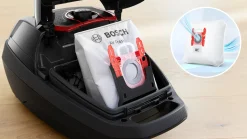 Serie 8 Stofzuiger met zak ProPower Zwart