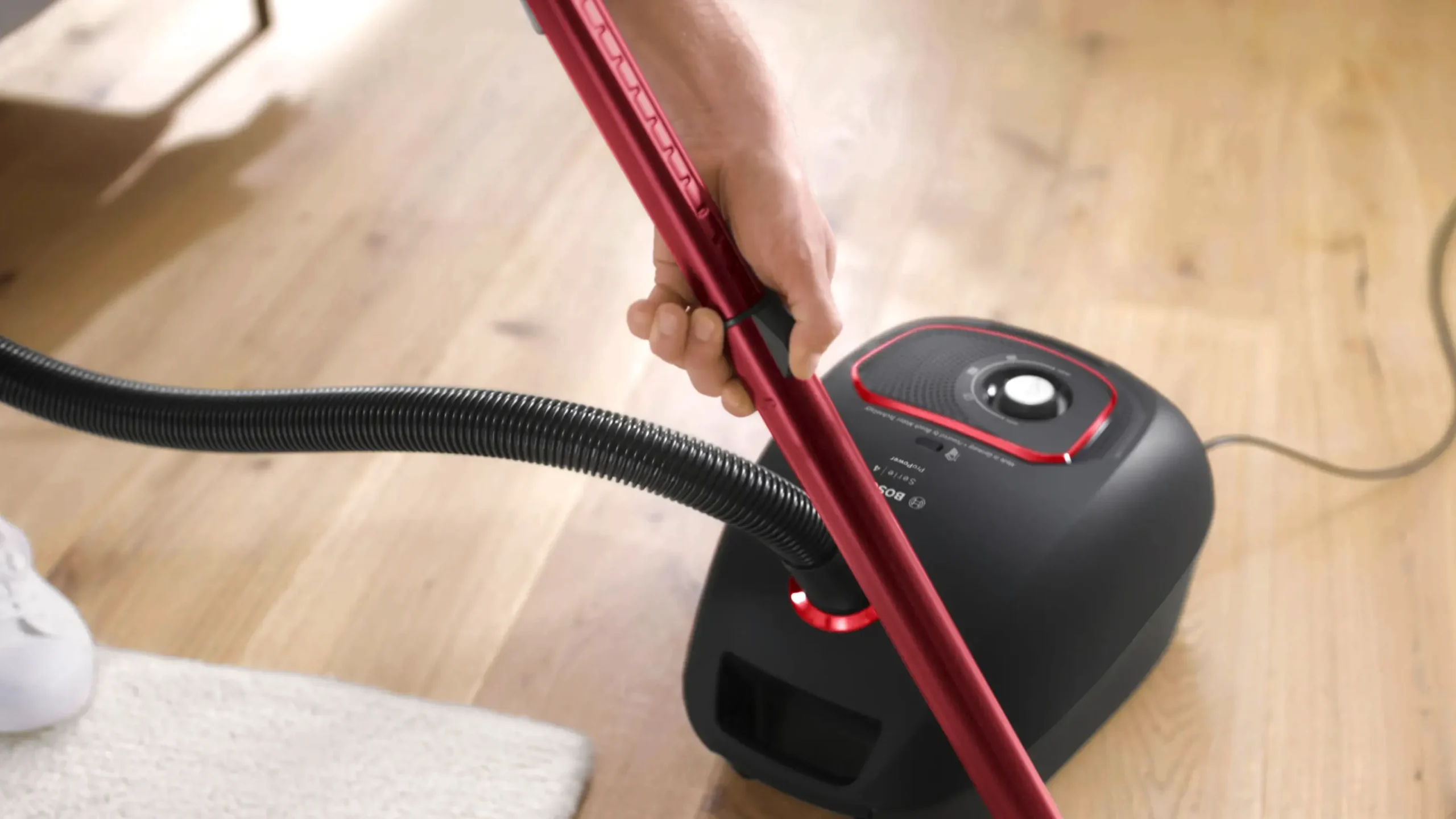 Serie 4 Stofzuiger met zak ProPower Zwart