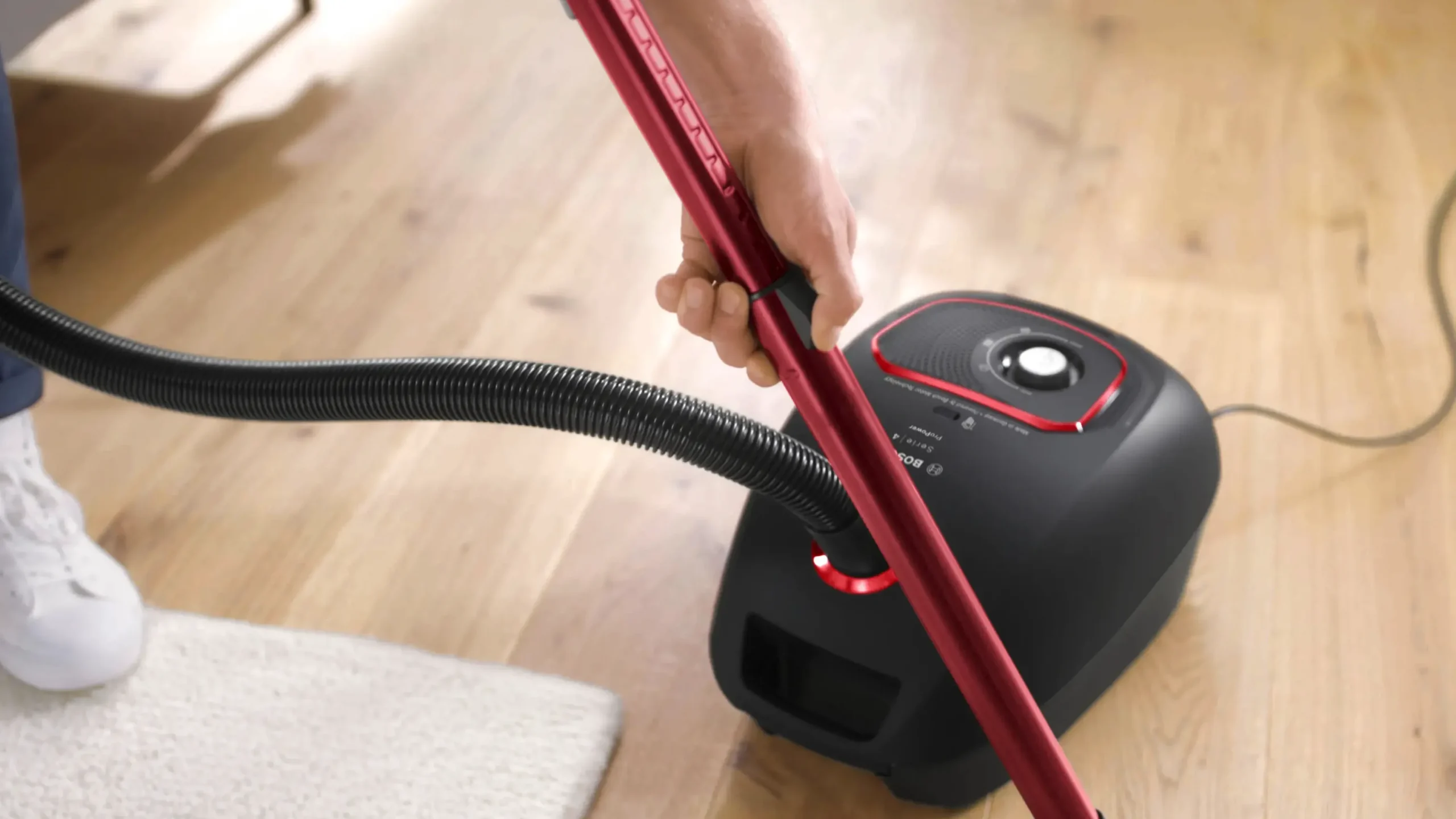 Serie 4 Stofzuiger met zak ProPower Zwart