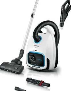 Serie 6 Stofzuiger met zak ProSilence Wit