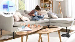 Serie 6 Stofzuiger met zak ProSilence Wit