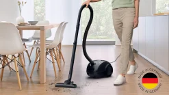 Serie 2 Stofzuiger met zak Zwart