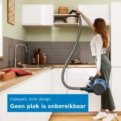 Serie 2 Stofzuiger zonder zak Blauw