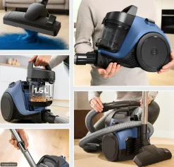 Serie 2 Stofzuiger zonder zak Blauw