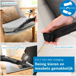 Serie 2 Stofzuiger zonder zak Blauw
