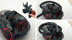 Serie 4 Stofzuiger zonder zak ProPower Zwart