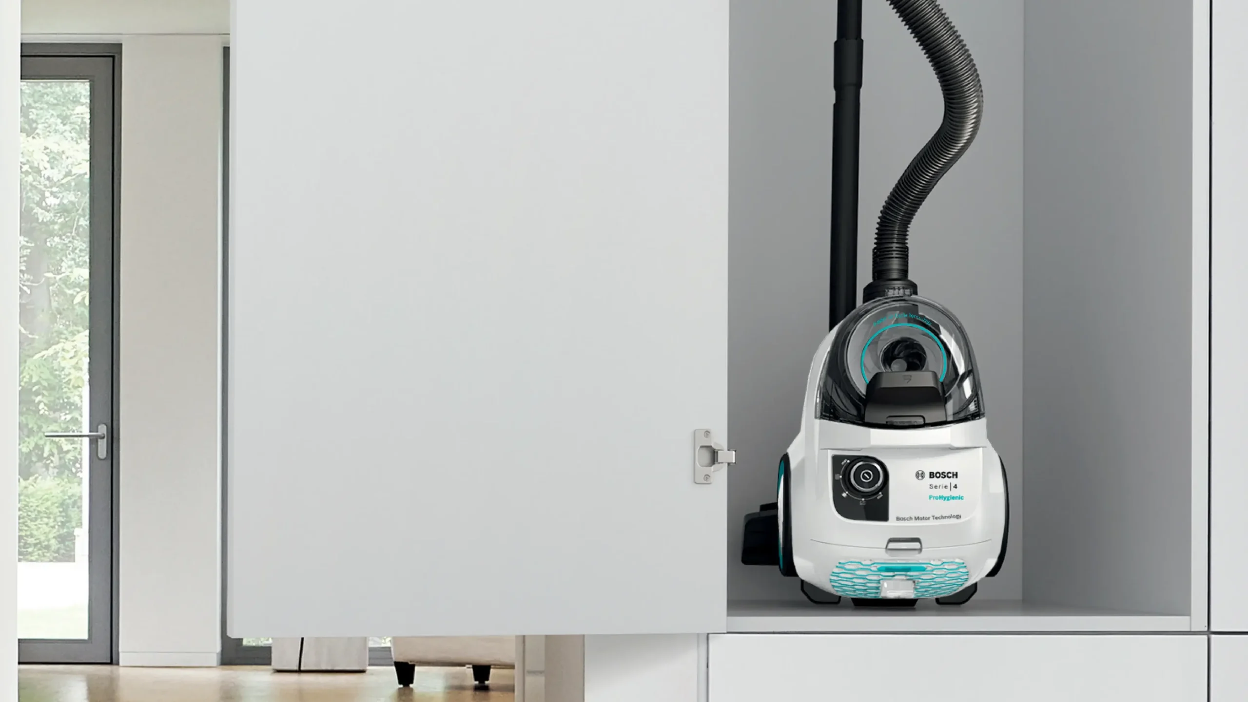 Serie 4 Stofzuiger zonder zak ProHygienic Wit