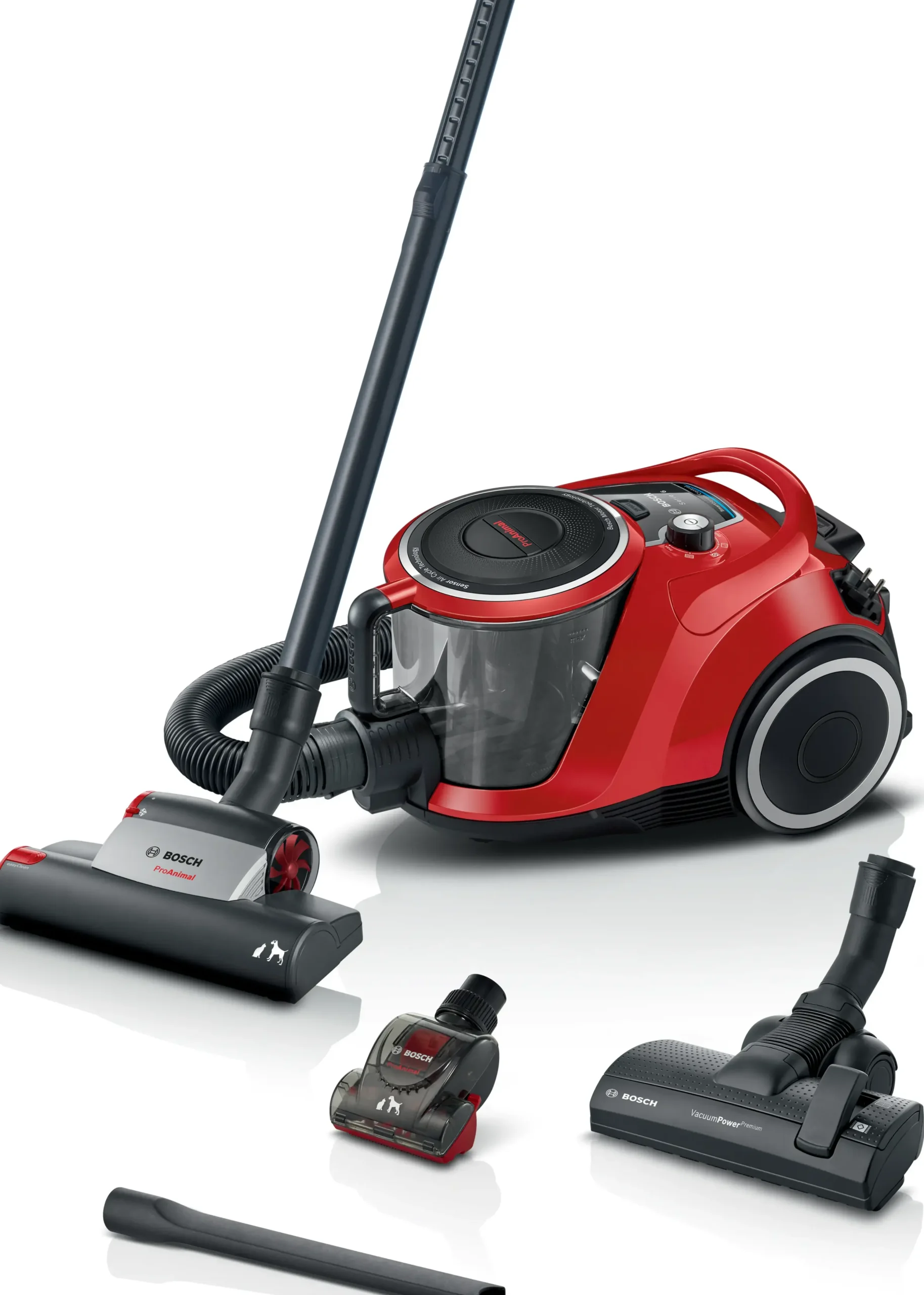 Serie 6 Stofzuiger zonder zak ProAnimal Rood