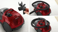 Serie 4 Stofzuiger zonder zak Rood