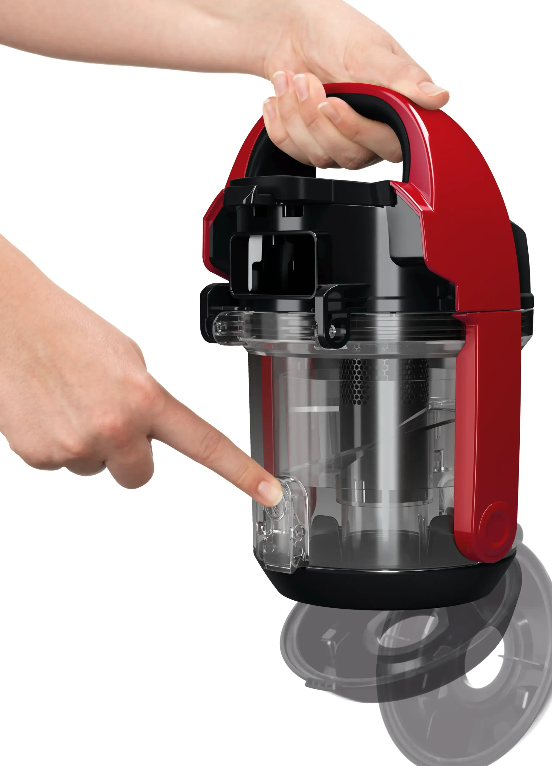 Serie 2 Stofzuiger zonder zak Rood