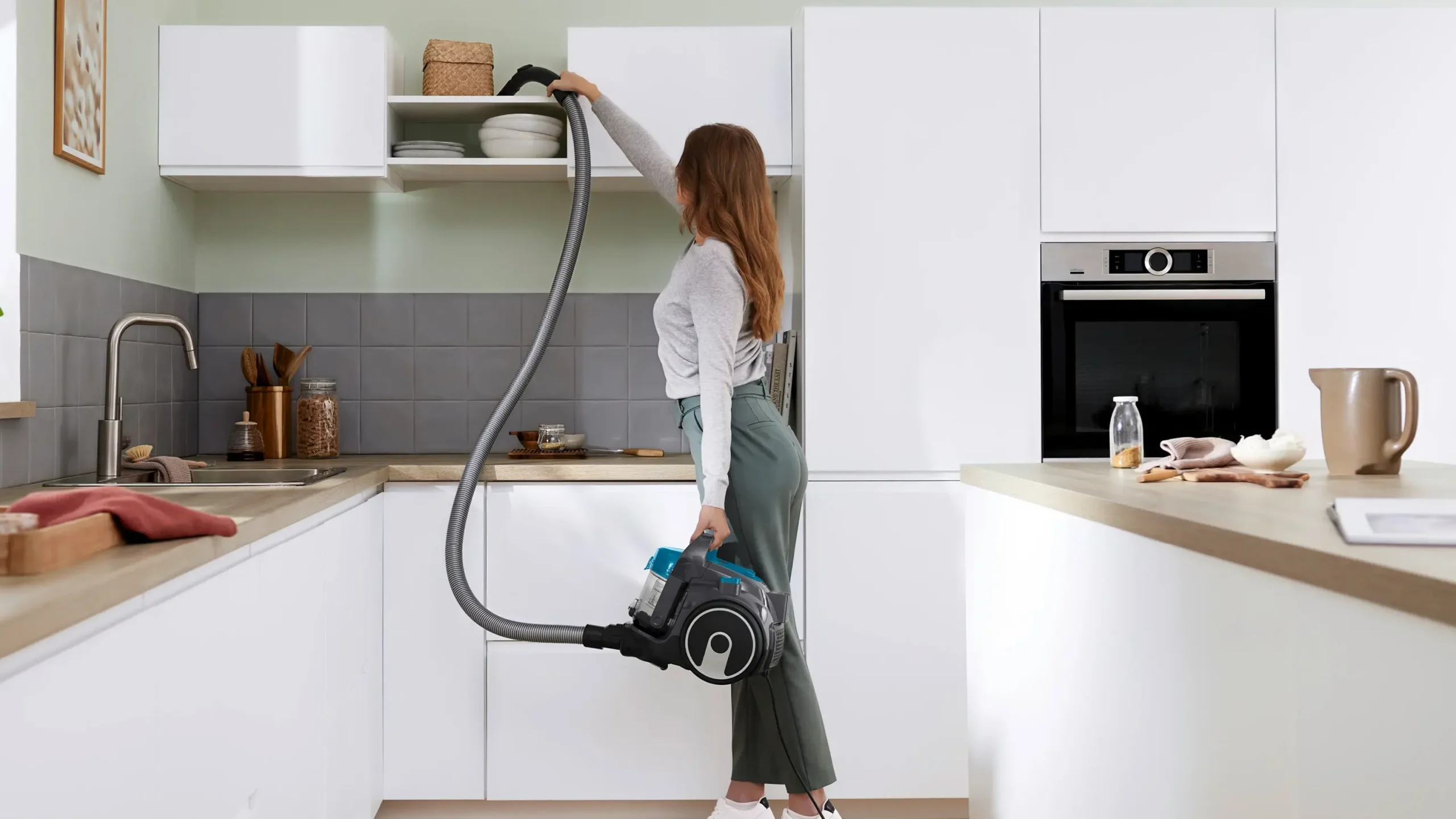 Serie 2 Stofzuiger zonder zak Turquoise