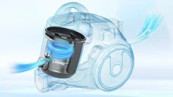 Serie 2 Stofzuiger zonder zak Turquoise