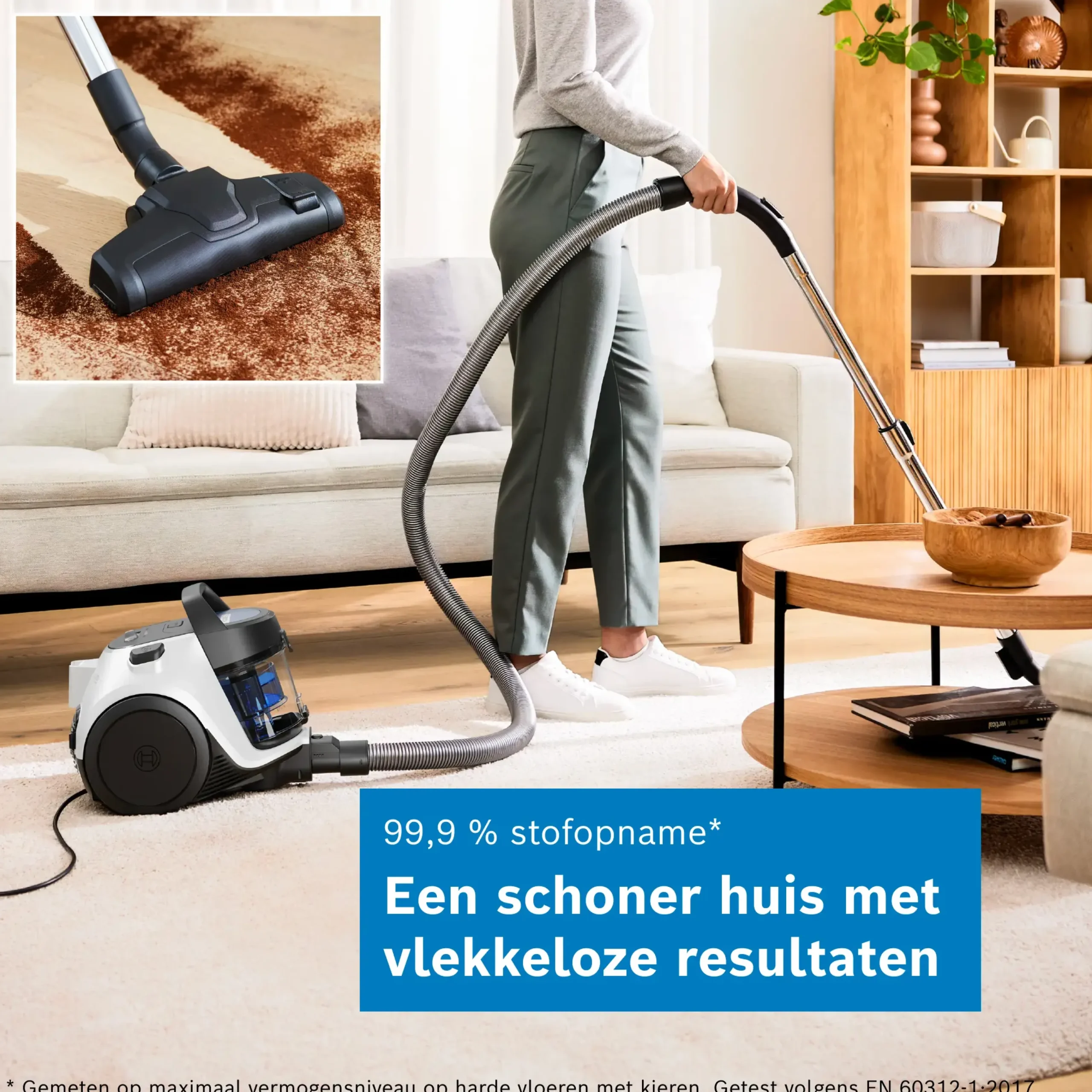 Serie 2 Stofzuiger zonder zak Wit