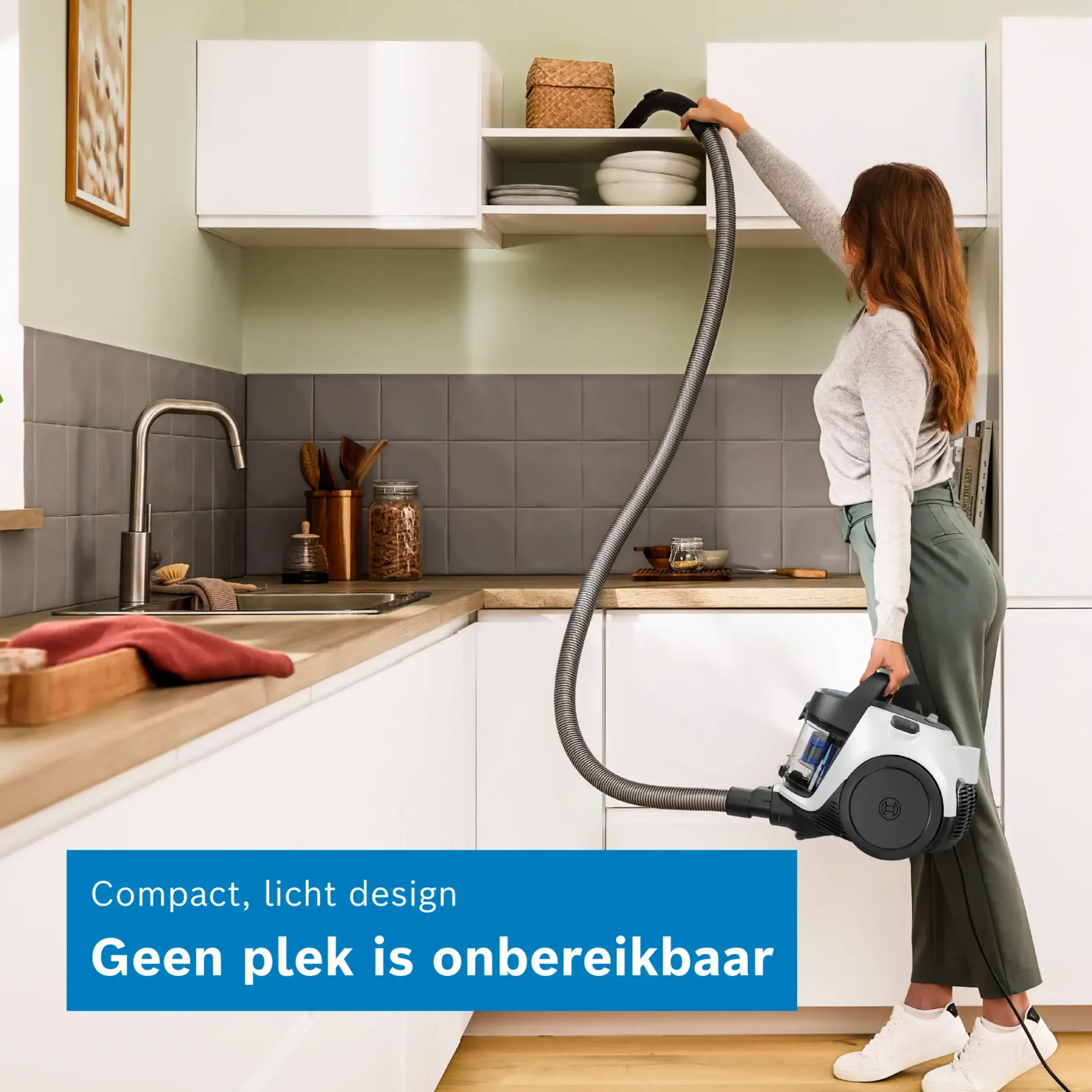 Serie 2 Stofzuiger zonder zak Wit