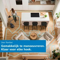 Serie 2 Stofzuiger zonder zak Zwart