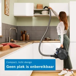 Serie 2 Stofzuiger zonder zak Zwart