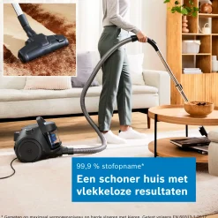 Serie 2 Stofzuiger zonder zak Zwart