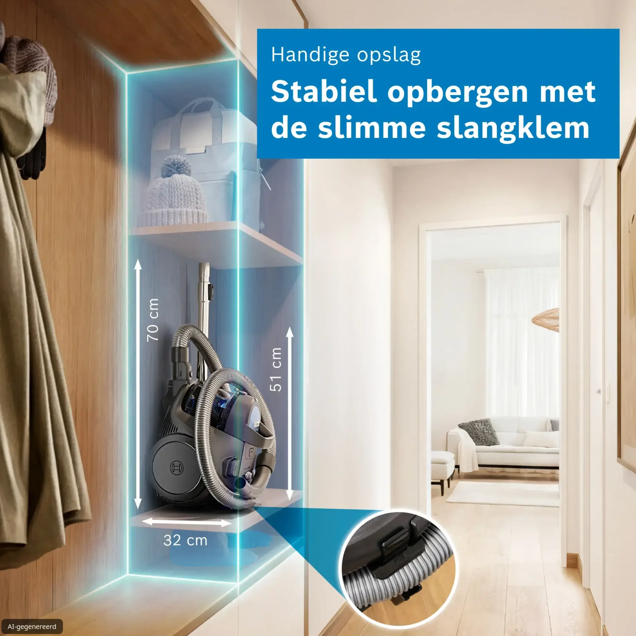 Serie 2 Stofzuiger zonder zak Zwart