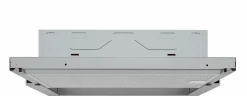 Serie 2 Vlakscherm afzuigkappen 60 cm Zilver metallic