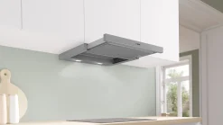 Serie 4 Vlakscherm afzuigkappen 60 cm Zilver metallic