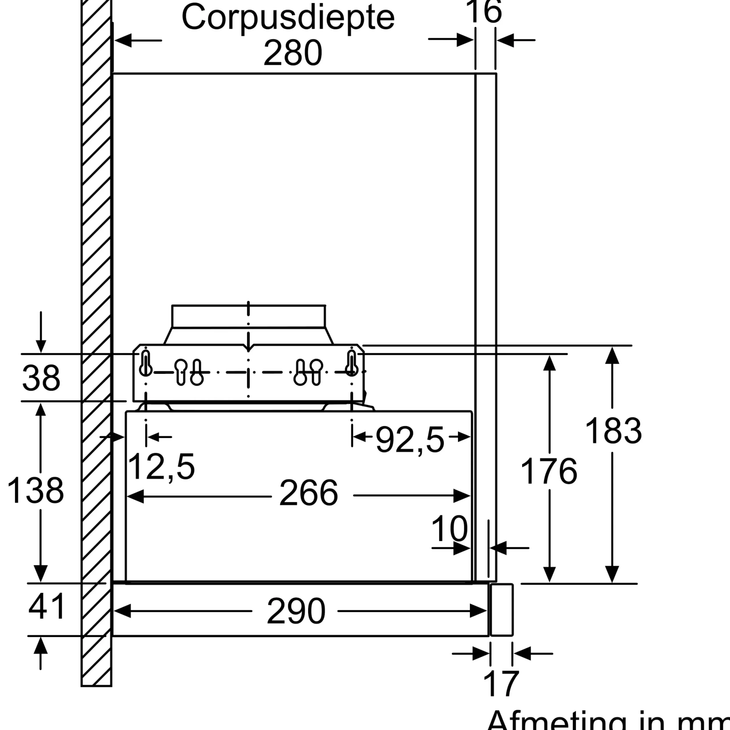Serie 4 Vlakscherm afzuigkappen 60 cm Zilver metallic