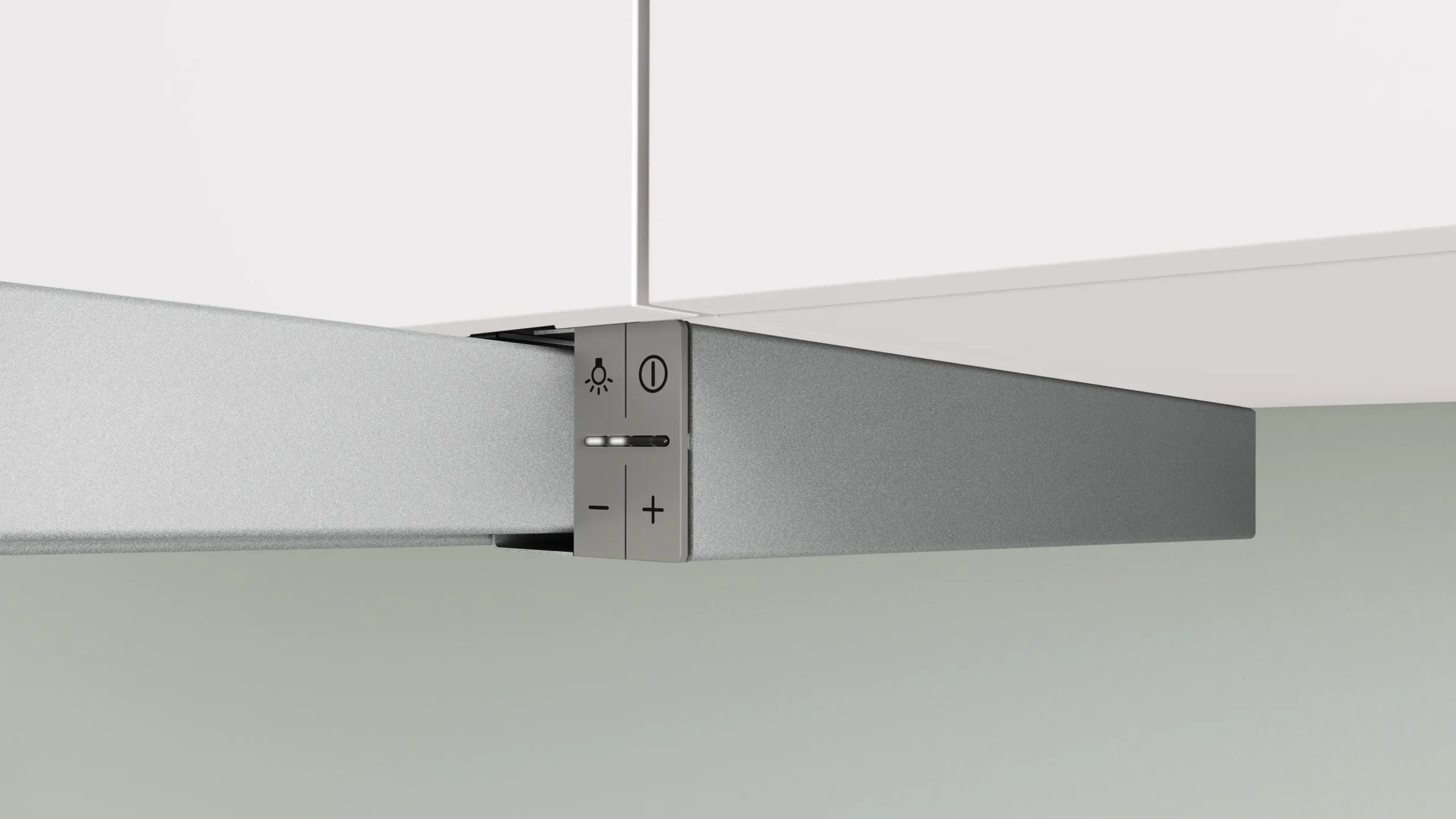 Serie 4 Vlakscherm afzuigkappen 90 cm Zilver metallic