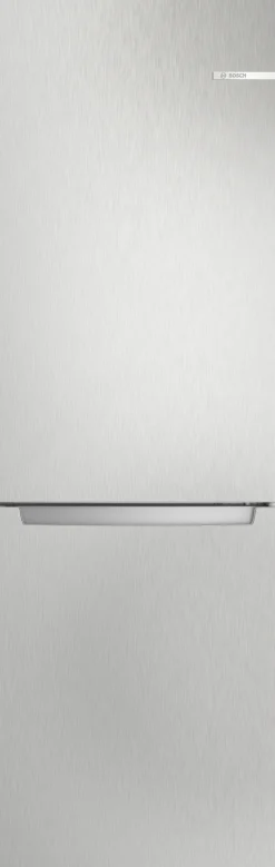 Serie 2 Vrijstaande koel-vriescombinatie 186 x 60 cm Metaal-look