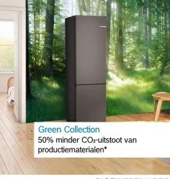 Serie 4 Vrijstaande koel-vriescombinatie 203 x 60 cm Antraciet staal, Total No Frost