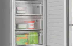 Serie 4 Vrijstaande koel-vriescombinatie 203 x 60 cm Roestvrij staal