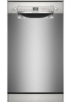 Serie 2 Vrijstaande vaatwasser 45 cm Geborsteld staal anti-fingerprint