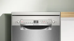 Serie 2 Vrijstaande vaatwasser 45 cm Geborsteld staal anti-fingerprint