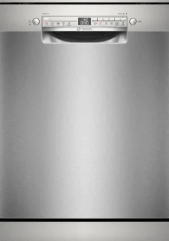 Serie 2 Vrijstaande vaatwasser 60 cm Geborsteld staal anti-fingerprint