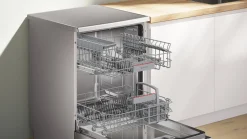 Serie 4 Vrijstaande vaatwasser 60 cm Geborsteld staal anti-fingerprint