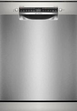 Serie 4 Vrijstaande vaatwasser 60 cm Geborsteld staal anti-fingerprint