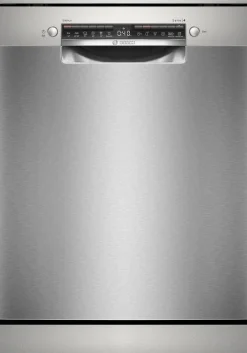 Serie 4 Vrijstaande vaatwasser 60 cm Geborsteld staal anti-fingerprint