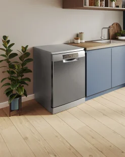 Serie 6 Vrijstaande vaatwasser 60 cm Geborsteld staal anti-fingerprint