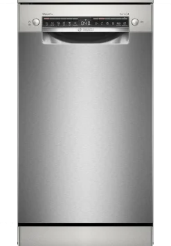 Serie 4 Vrijstaande vaatwasser 45 cm Geborsteld staal anti-fingerprint
