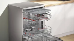 Serie 6 Vrijstaande vaatwasser 60 cm Geborsteld staal anti-fingerprint